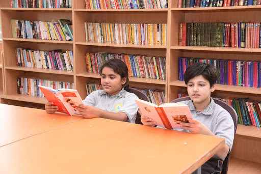 School Library Interior